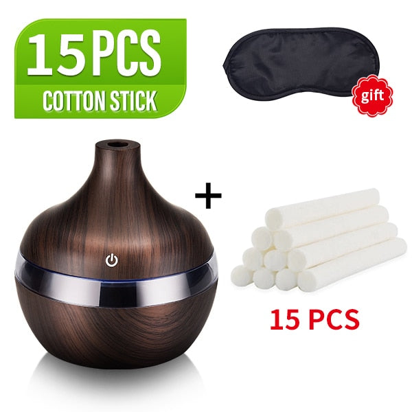 Ultrasonic Wood Grain Humidifier