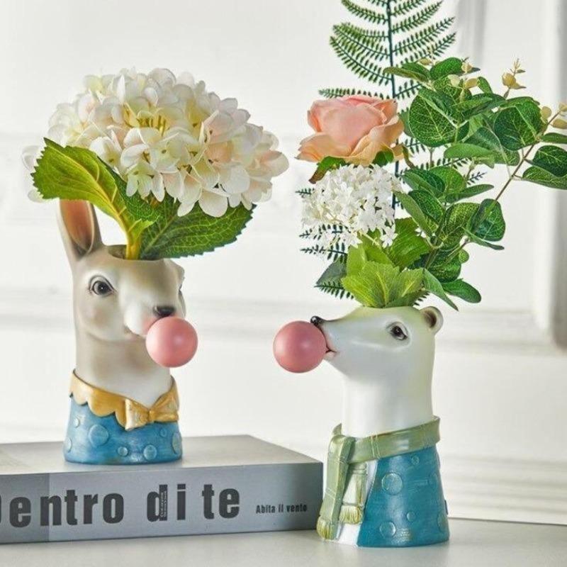 Bubblegum Animal Vase